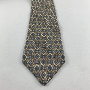 Cambridge Classics Mervyn's Geometric Men's Tie 4" x 60" Vintage